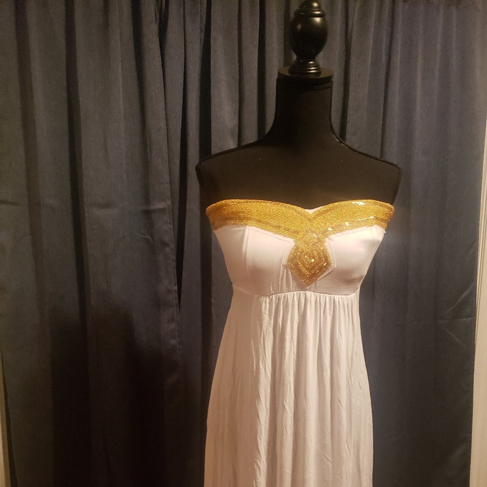 Roman styled maxi dress